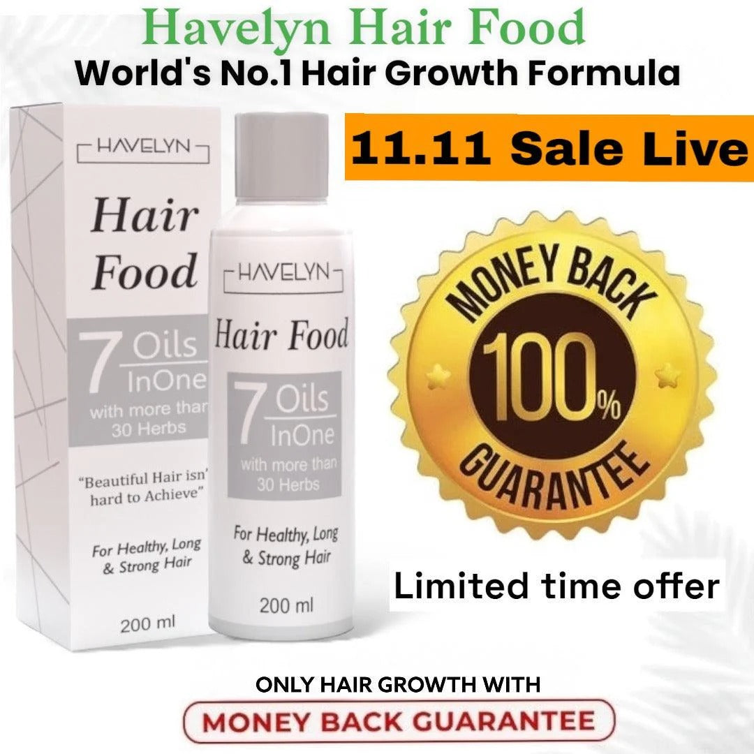 Havelyn Hair Food Oil For Healthy Long & Strong Hair & Hair fall